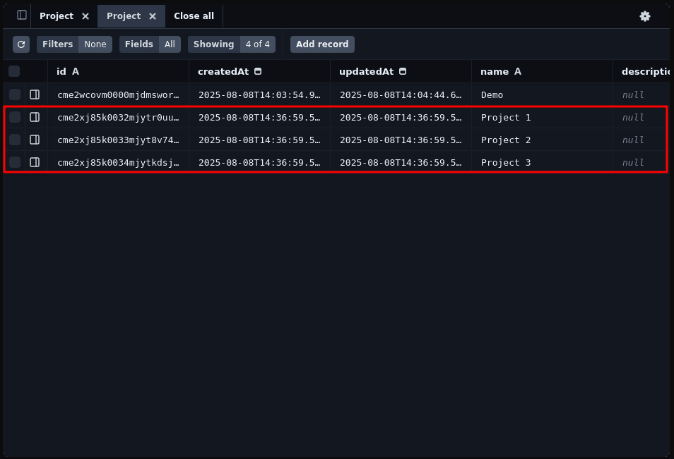 Seed result